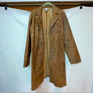 Coldwater Creek Leather Jacket